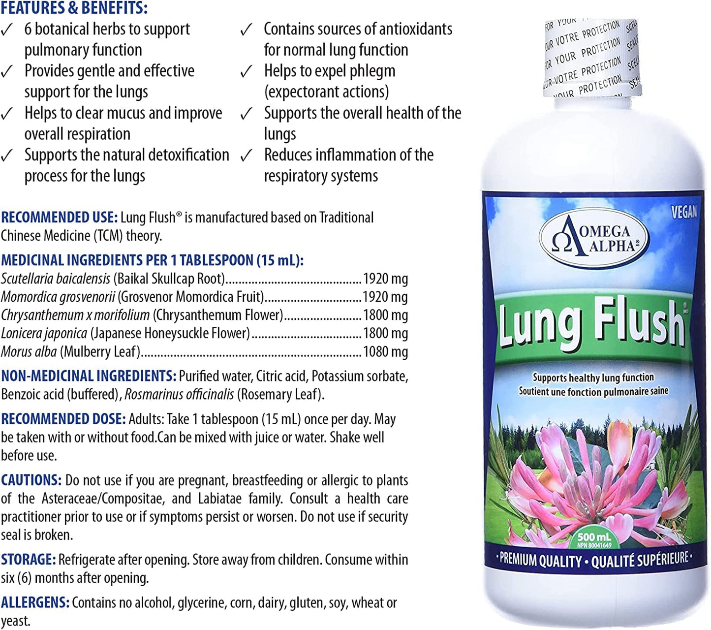 Lung Flush 500ml
