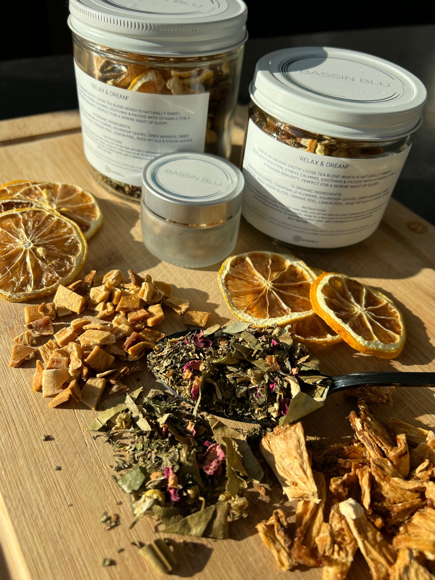 Relax & Dream Anti-Stress Organic Loose Tea Blend