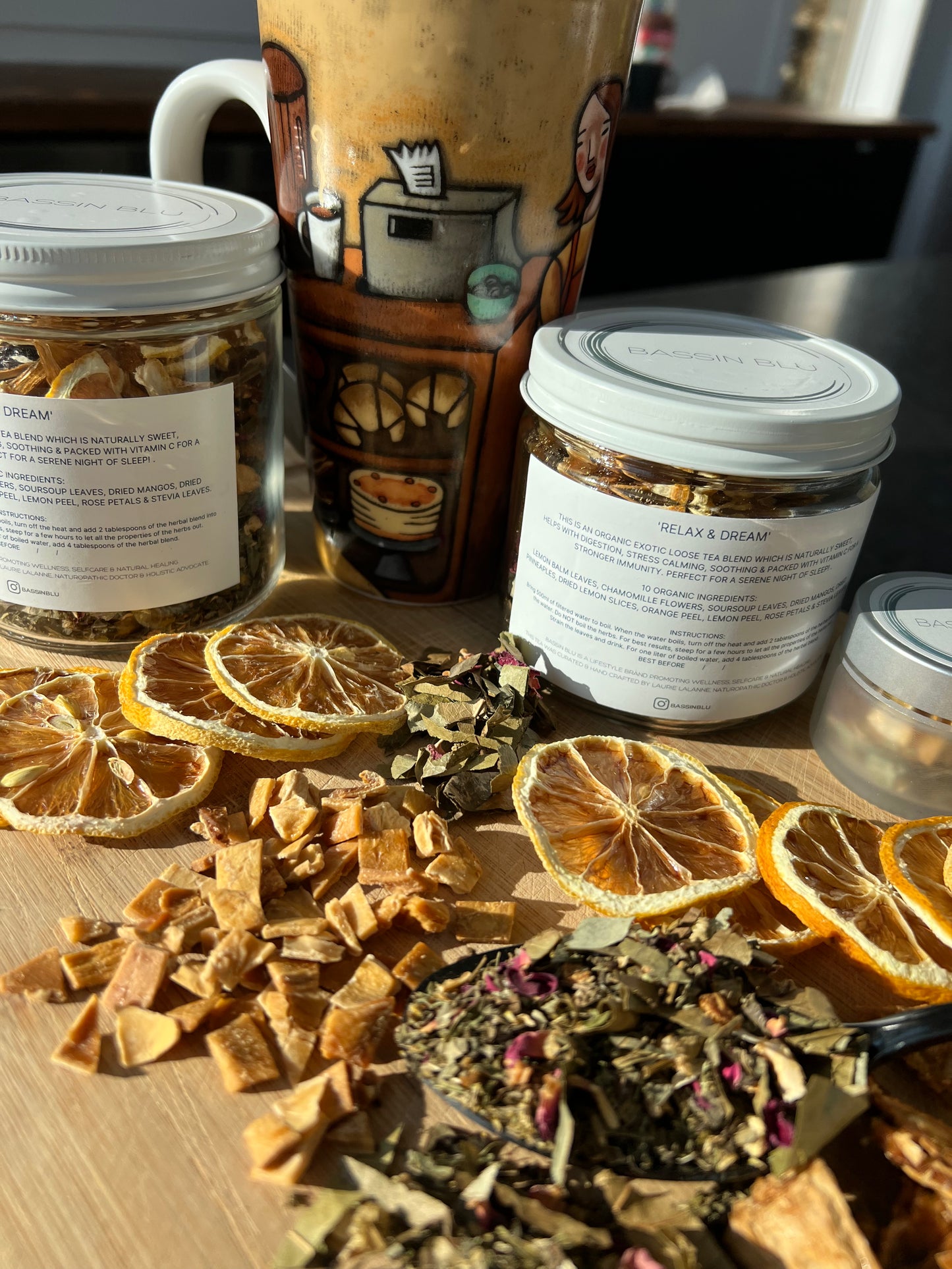 Relax & Dream Anti-Stress Organic Loose Tea Blend