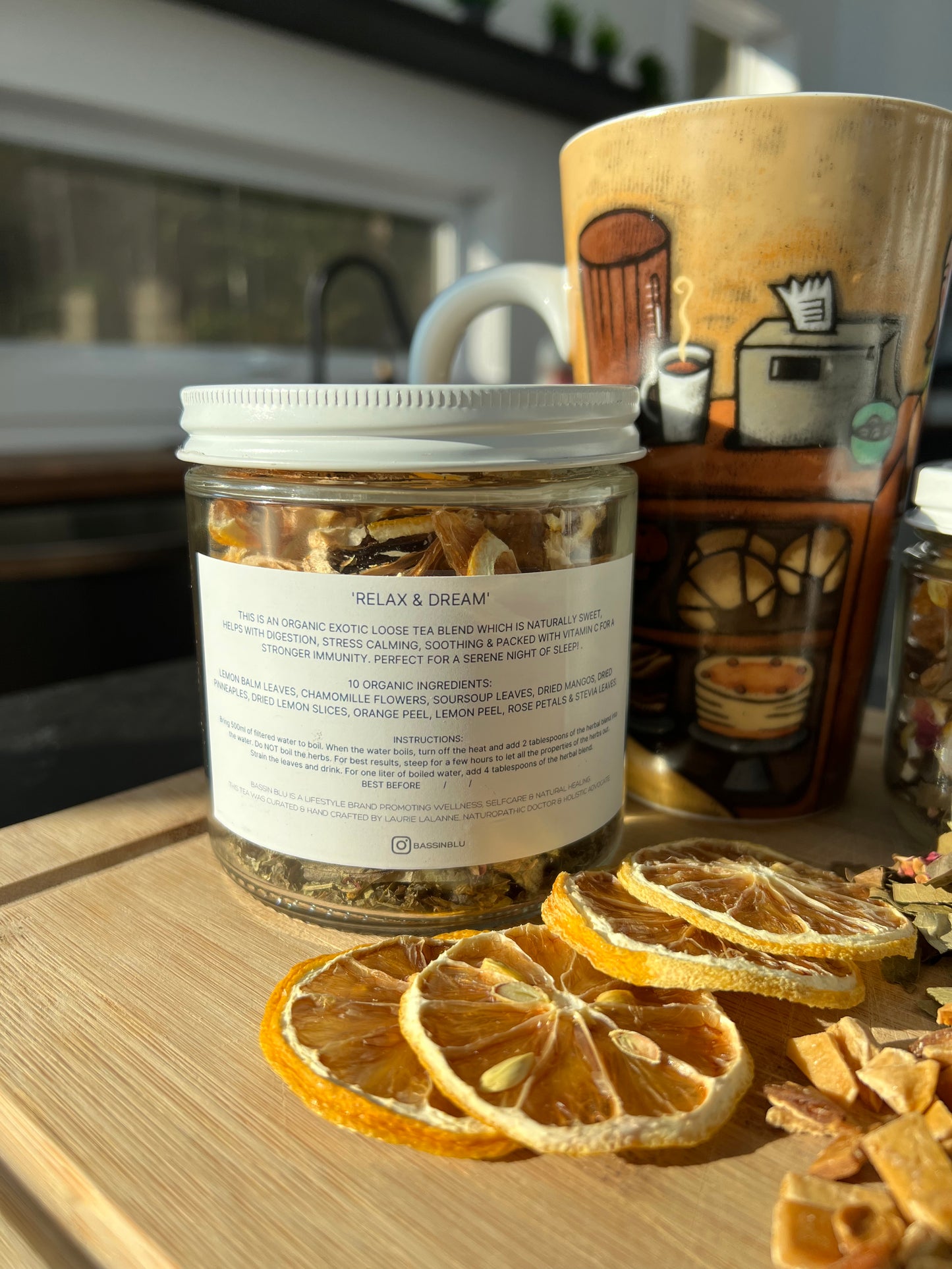 Relax & Dream Anti-Stress Organic Loose Tea Blend
