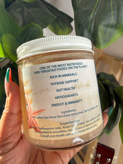 Sea Moss Gel Superfood (Purple or Gold)