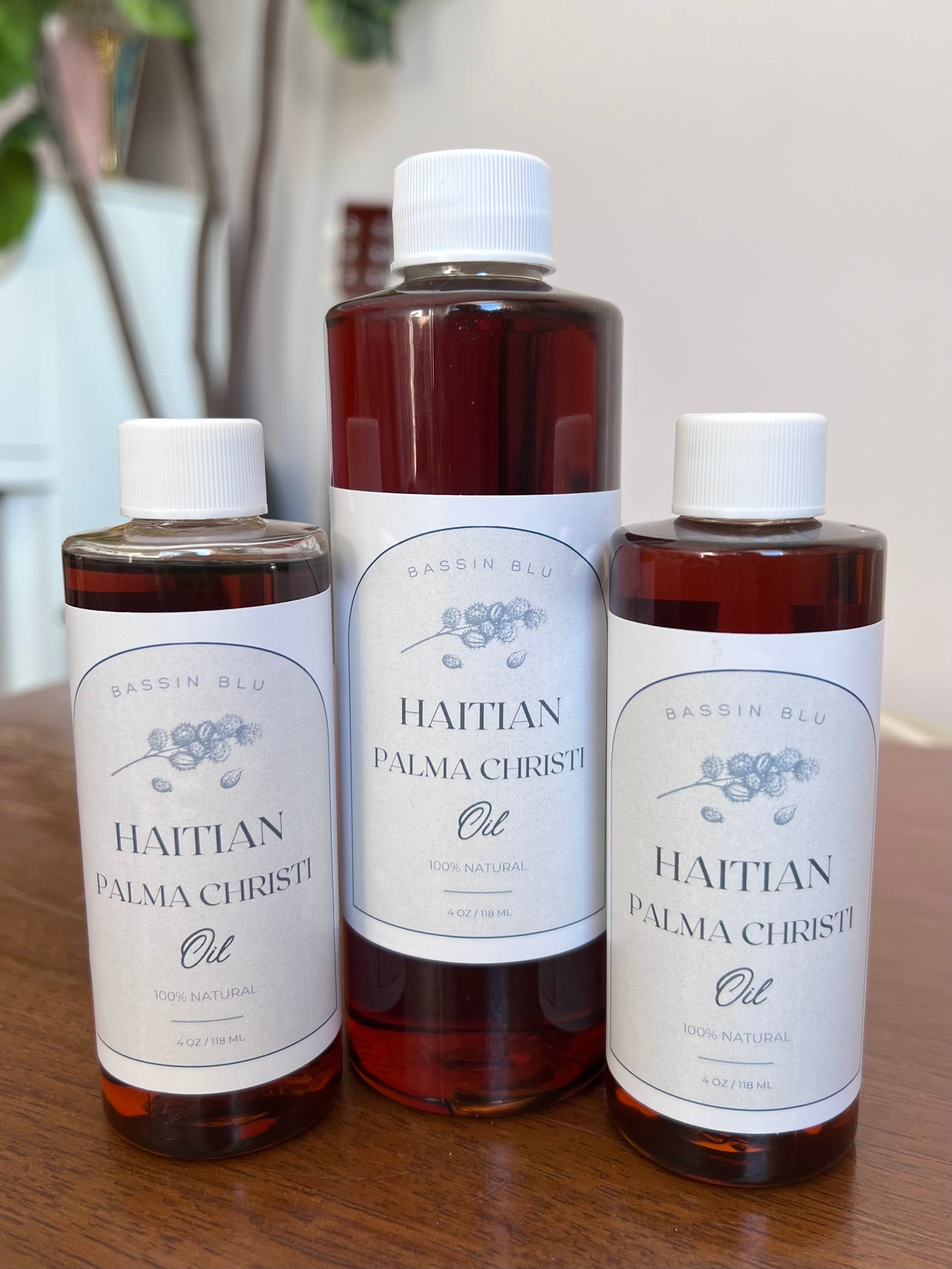 Haitian Castor Oil 4z/8oz