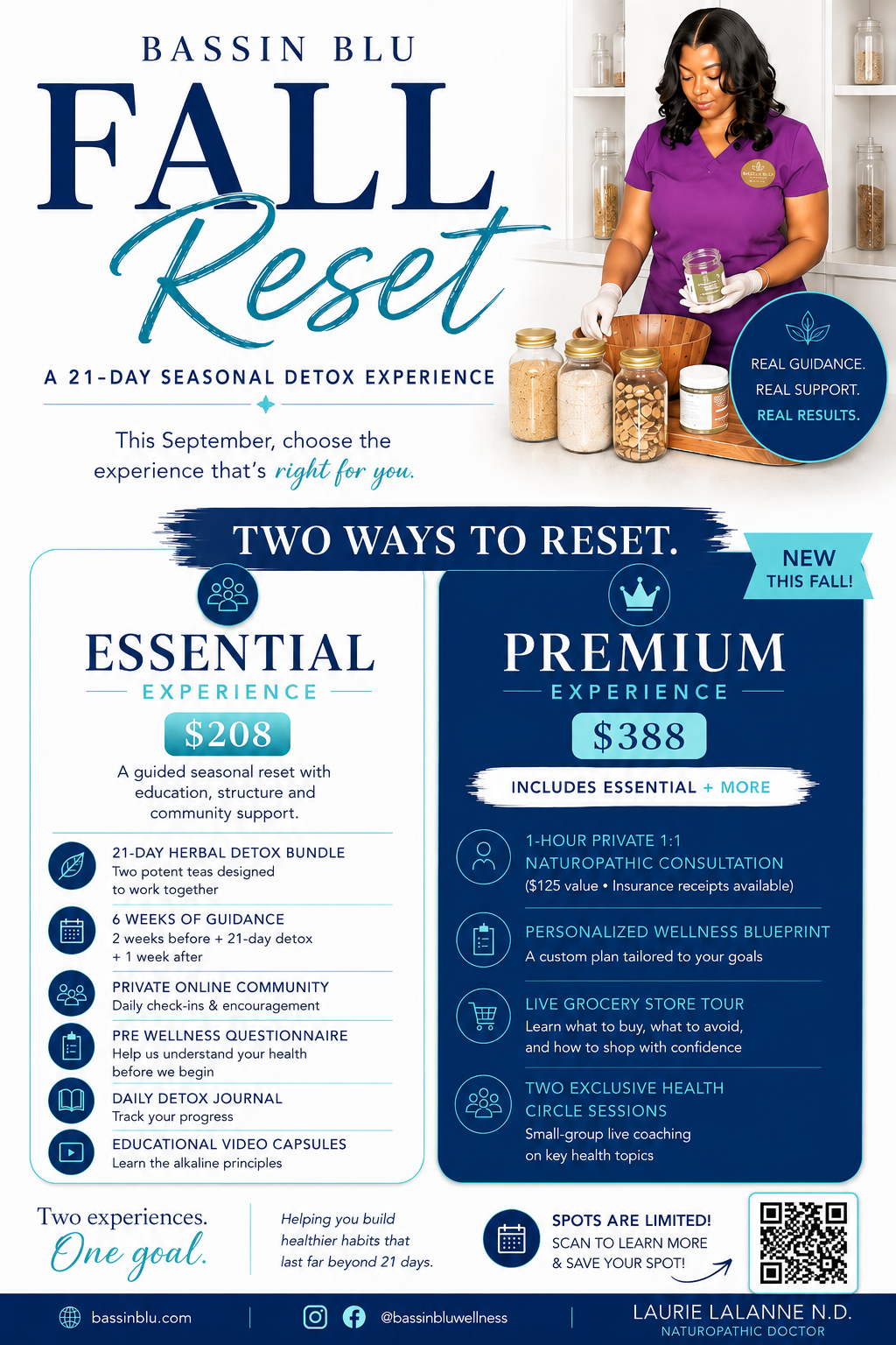 FALL RESET 21 day Group Detox Bundle