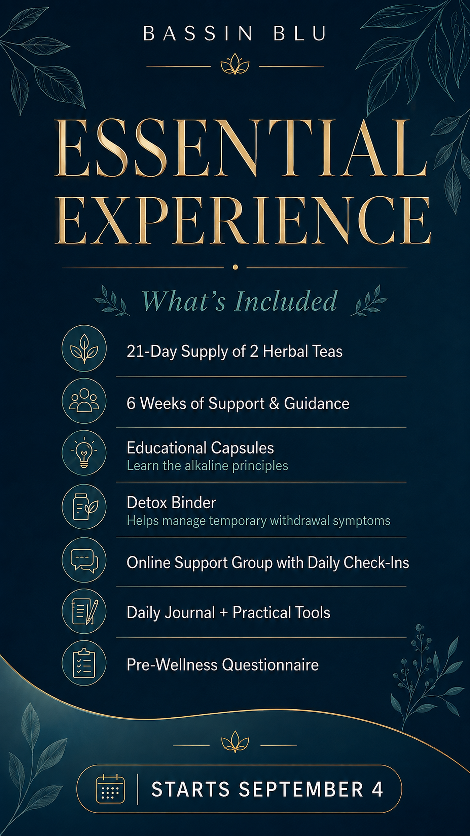 FALL RESET 21 day Group Detox Bundle