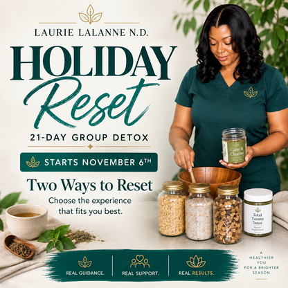 HOLIDAY RESET 21 day Group Detox Bundle