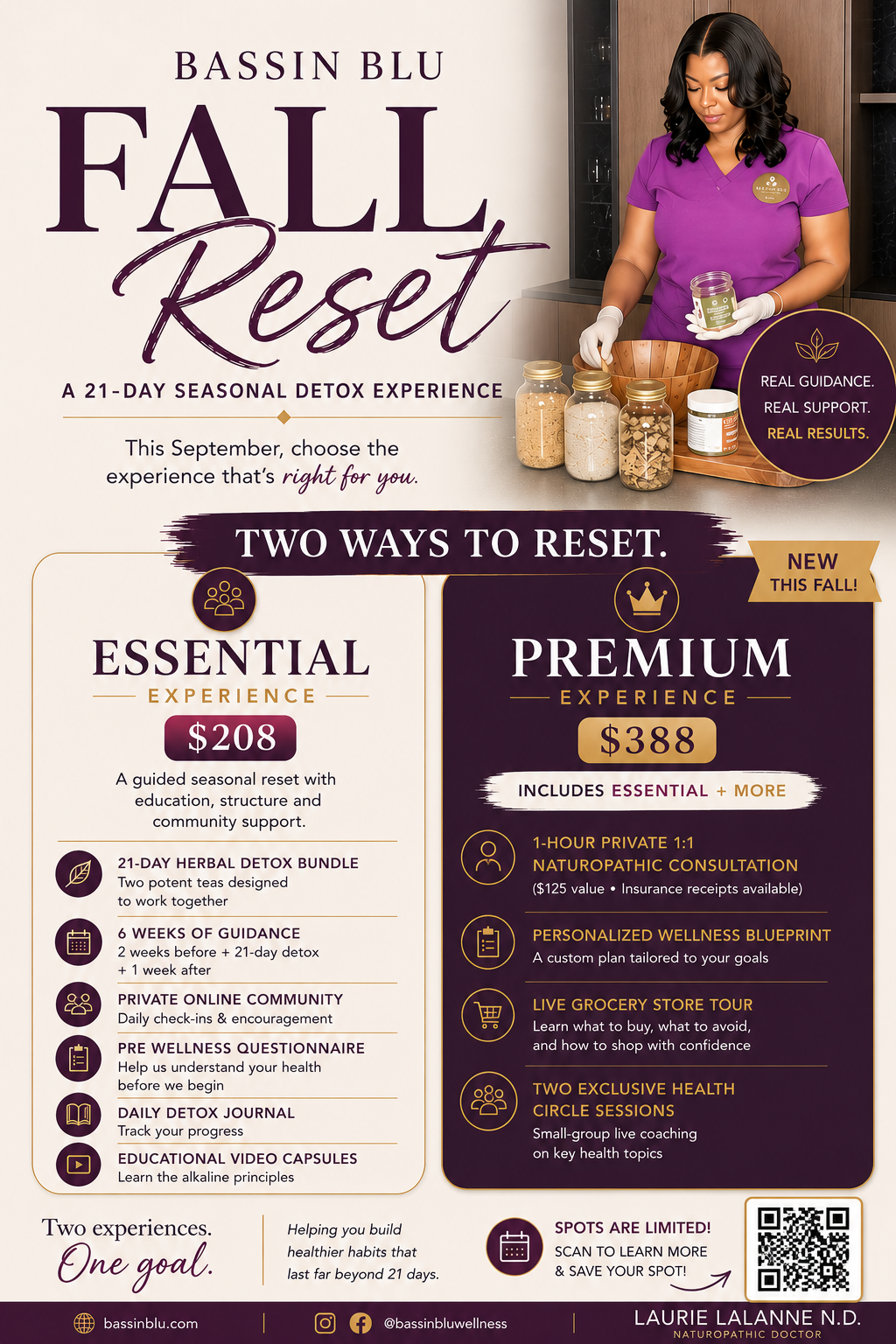 FALL RESET 21 day Group Detox Bundle
