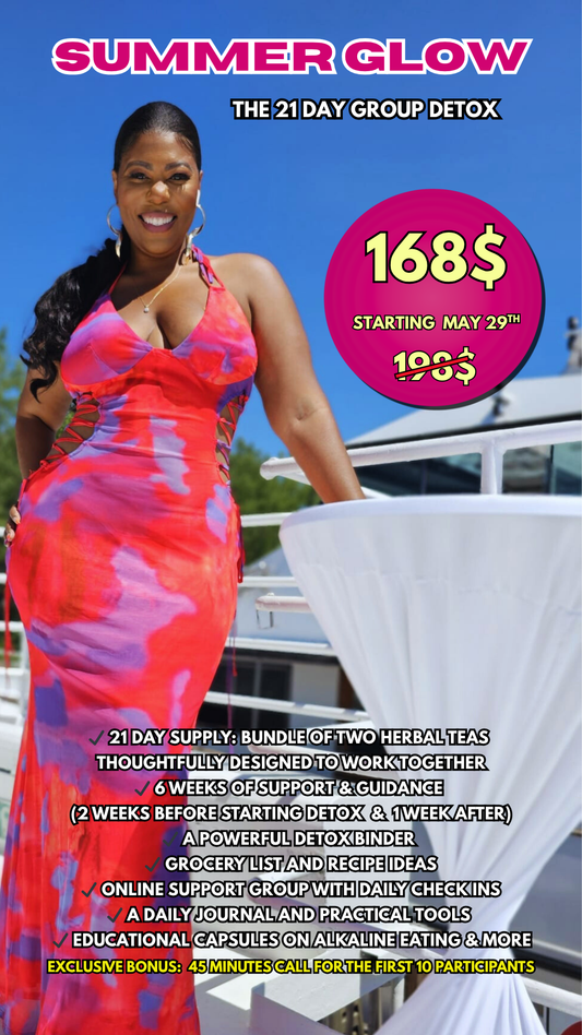 SUMMER GLOW 21 day Group Detox Bundle